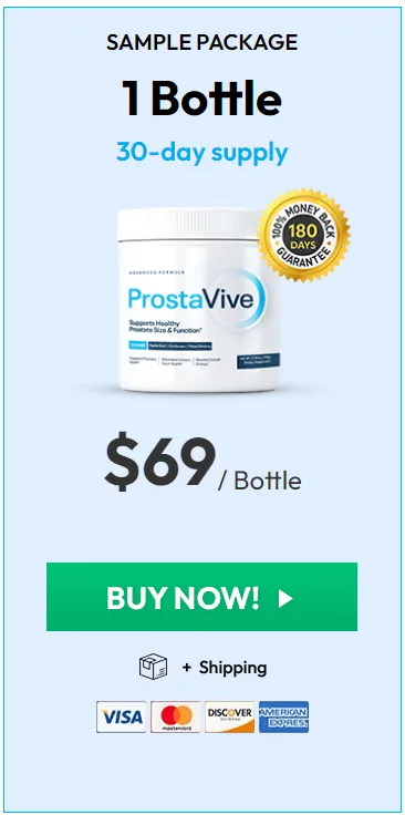 ProstaVive - 1 Bottle Pack