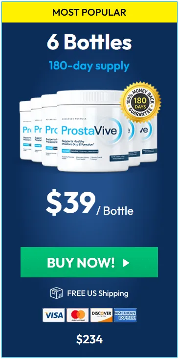 ProstaVive - 6 Bottle Pack